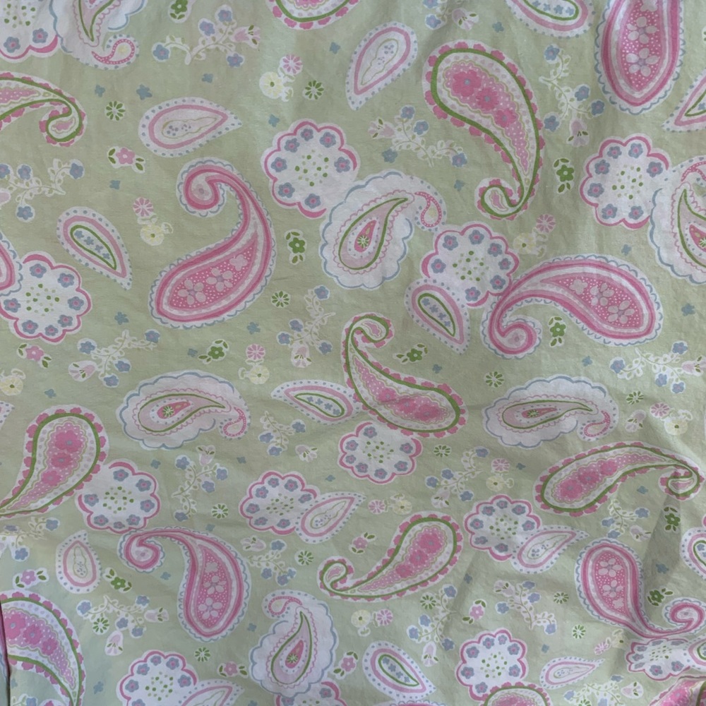 Pottery Barn Paisley duvet cover
